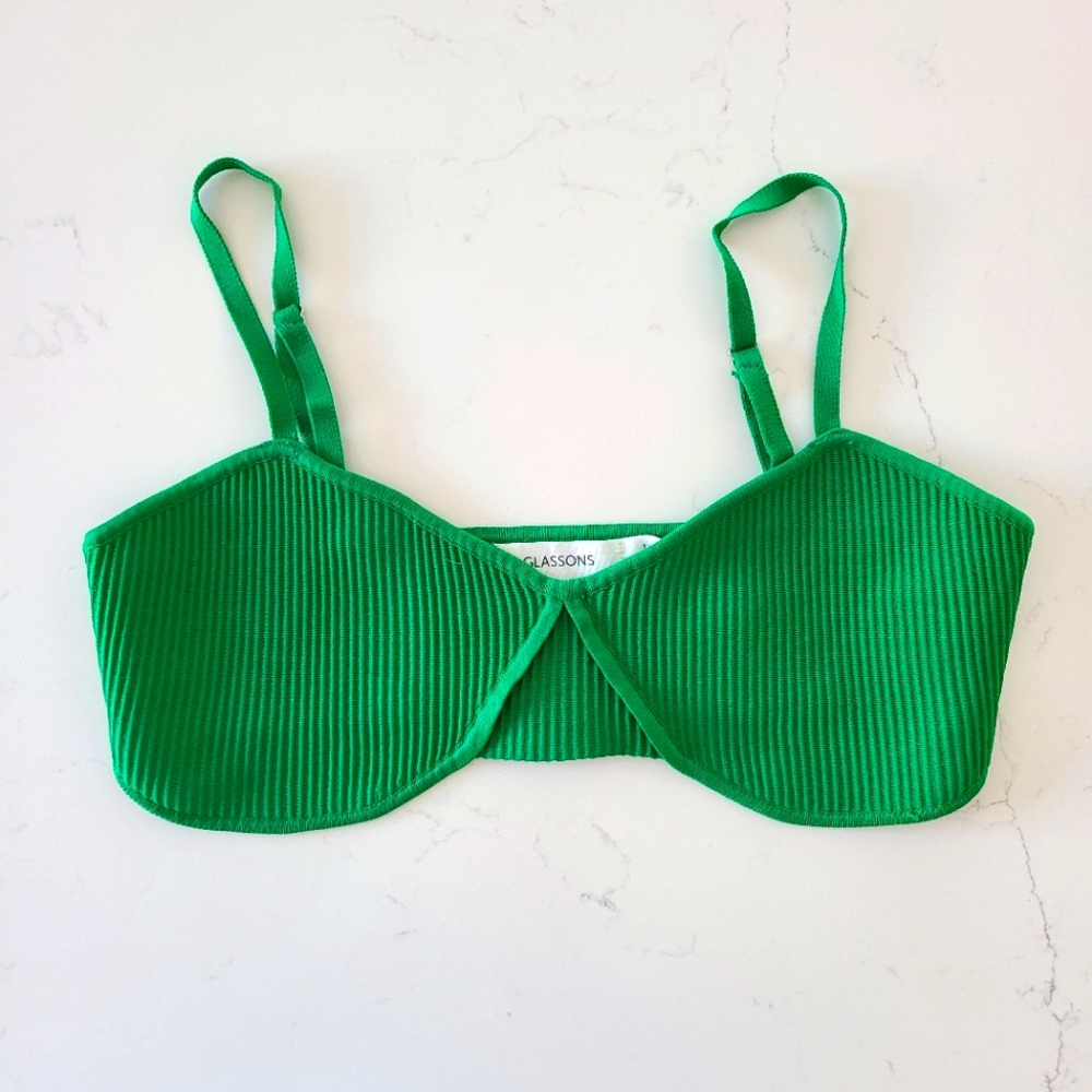 Ribbed bralette - Picture 4 of 6